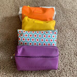 1 x Mandarina Duck Travel pouch Cosmetic Bag Makeup Bag